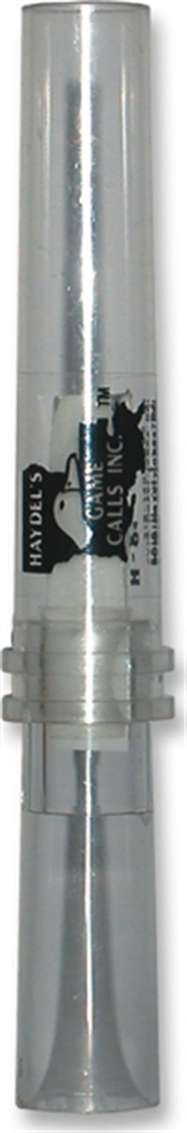 Haydel's H81 Canadian Honker Goose Call Clear Polycarbonate Easy Blow - HAY