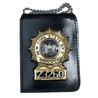 Perfect Fit Recessed Badge Holder with Chain ID Window