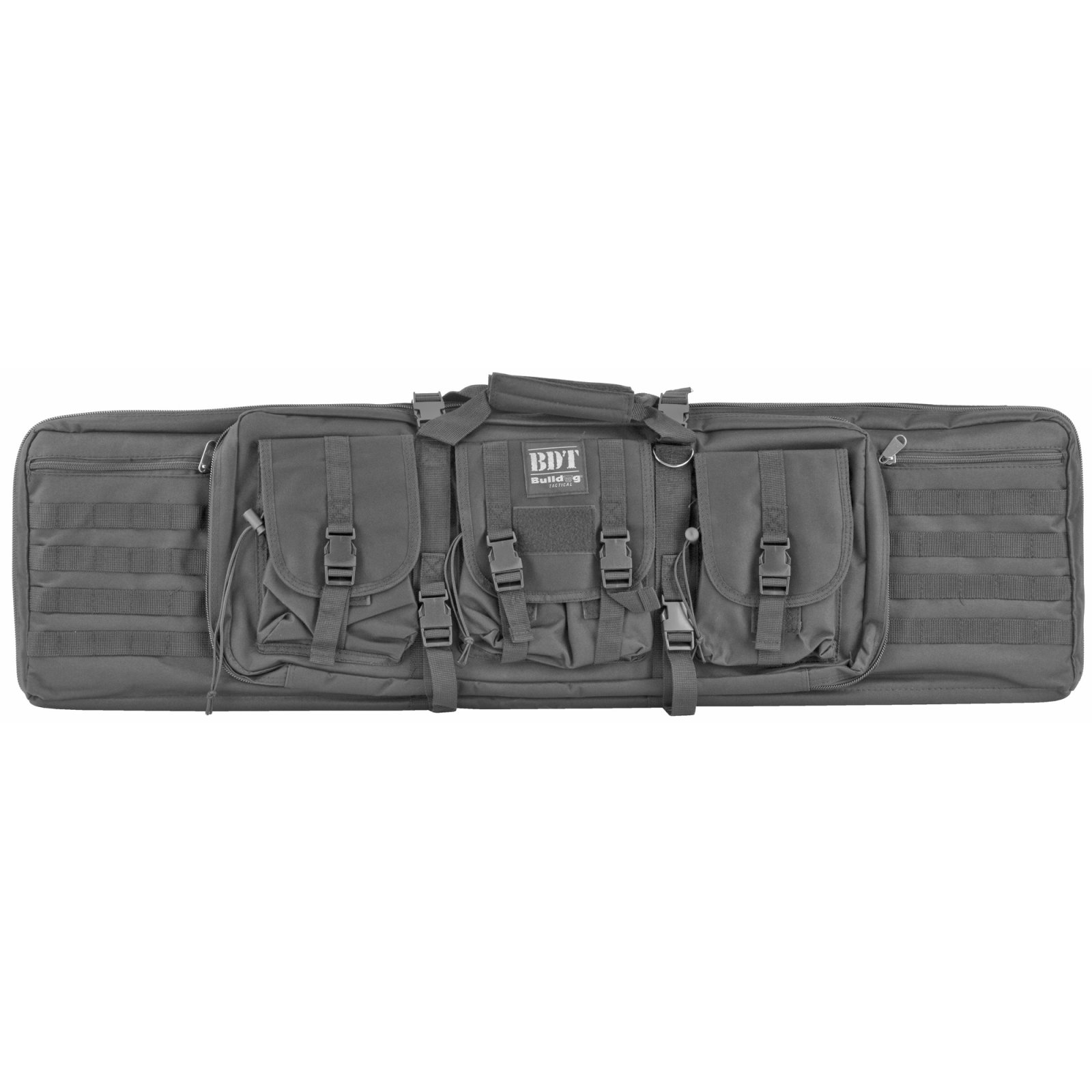 Bulldog BDT40-43B Tactical Rifle Bag 43" Black Nylon 3 Pockets - Bulldog