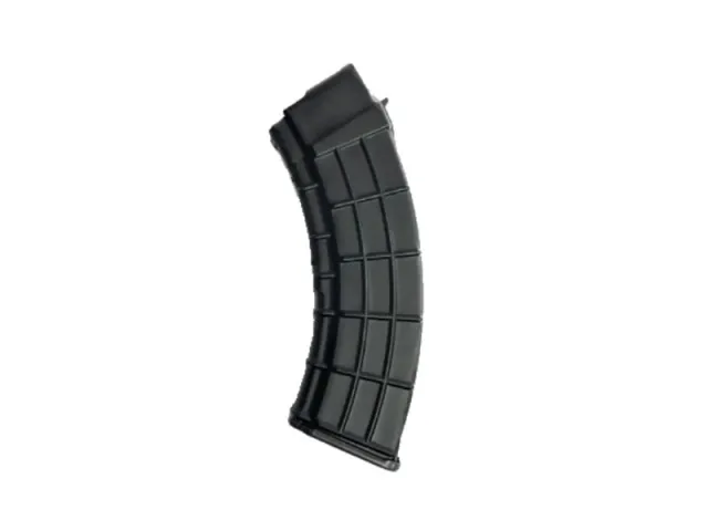 Zastava Arms USA ZAPMAG1 7.62x39mm 30rd Black Polymer Magazine with Steel Reinforced Locking Lugs, BHO Feature, Military Grade