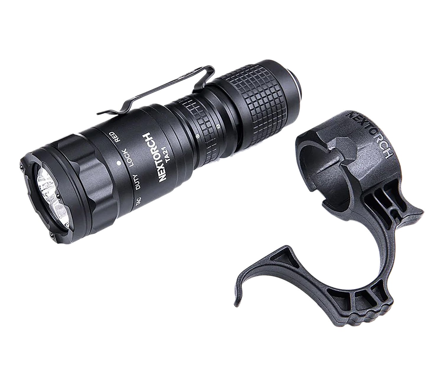 Nextorch Tactical Flashlight Set Black 1300 Lumens - NEXTORCH - 1300 LUMENS