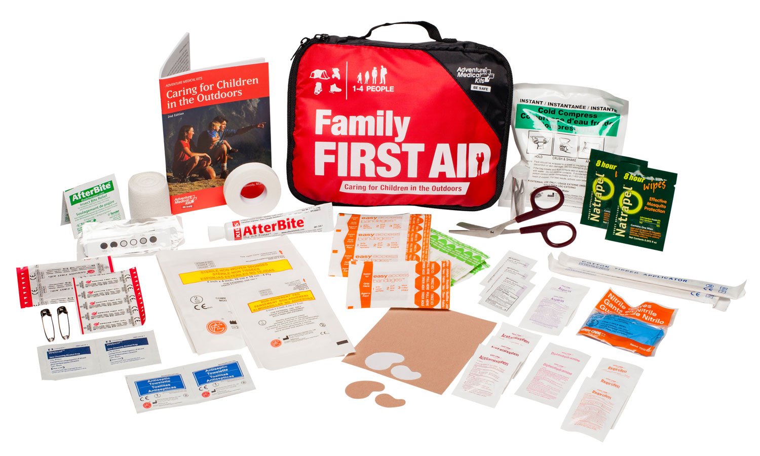 Buy AMK Family First Aid Kit 01200230 Black/Red 1-3 People online