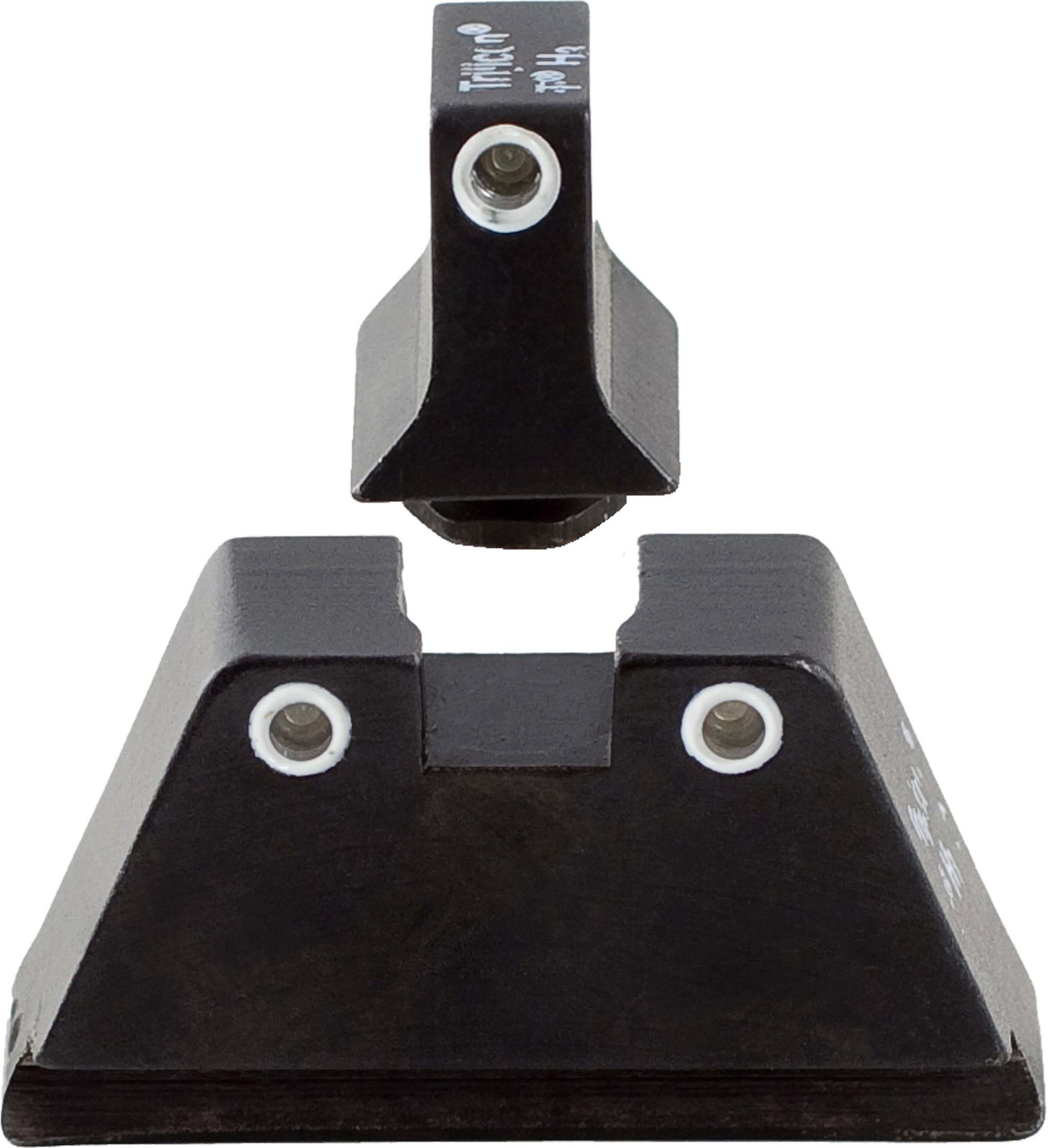 Trijicon Glock Suppressor Height Green Tritium Night Sight Set Black - Trijicon