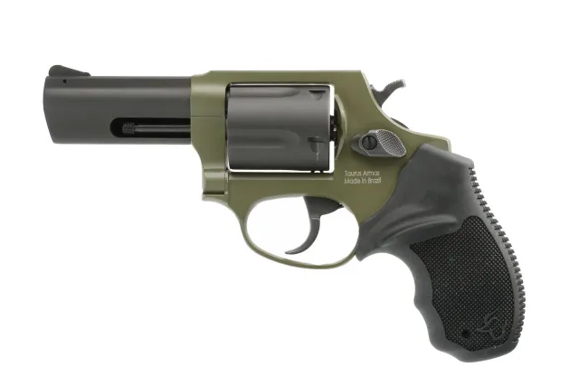 Taurus 2-60531F Revolver 605 .357 Mag 5rd Matte Black/Cerakote Green - Taurus - 357 Magnum | 38 Special for sale at Smoke Wagon Firearms
