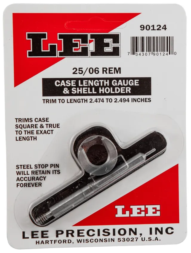 Buy Lee Precision Case Length Gauge & Shell Holder 25-06 Remington online