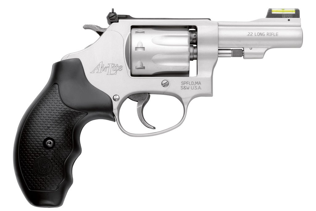 Smith & Wesson Model 317 22 LR 3 in Stainless 8 Shot SA/DA Revolver - Smith & Wesson - 22 LR