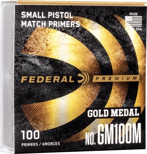 FEDERAL PRIMERS SMALL PISTOL GOLD MEDAL 5000 PACK - Federal