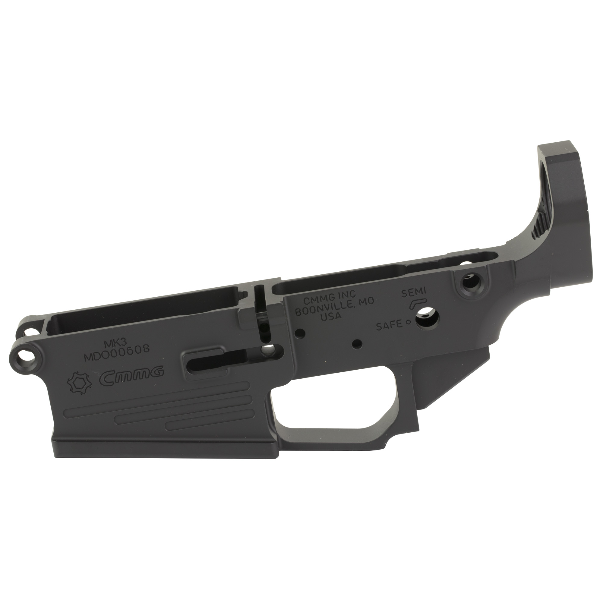 CMMG Lower Receiver Sub-Assm Mk3/.308win Armor Black (38CA2AC-AB) - CMMG - .308 Winchester