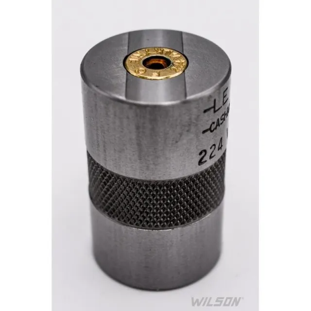 L.E. Wilson Case Gage One-Piece Measures Min/Max Case Length Headspace - L.E. Wilson - 22 Creedmoor