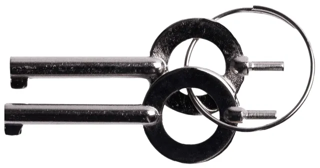 Buy Camp Chef UZIKEYPAIR Handcuff Key Set Silver 2 Pack 734 2 PERSON online