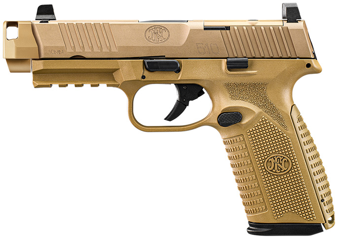 Buy FN America 66-102127 Pistol 510 10MM 15+1 FDE Optics Ready online
