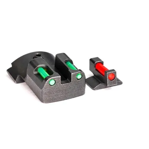 Tag Precision 034BE034BG Fiber Optic Pistol Sights for Kimber 1911 TSF