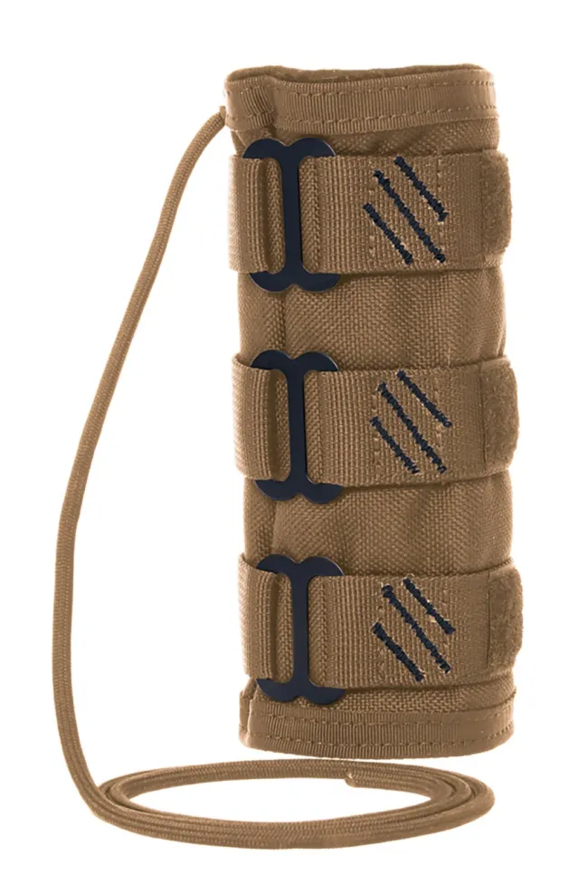 GPS Tactical Suppressor Cover 6'' Tan 1000D Nylon Heat Resistant Fiberglass Silicon - GSM Outdoors