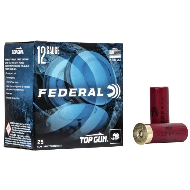 Federal TG1218 12 Gauge 2.75in 1oz 8 Shot Shotshell 25 Rounds - Federal Premium Ammunition - 12 Gauge