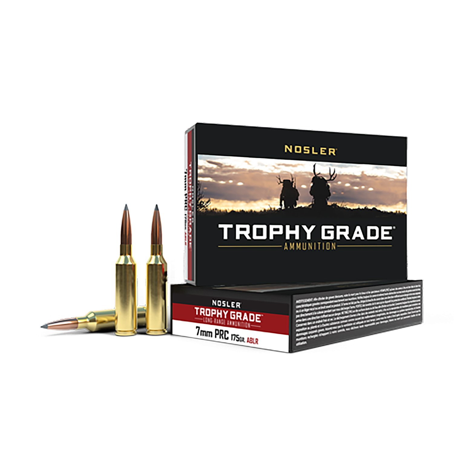 Nosler 61239 7mm PRC 175gr AccuBond LR Ammo 20 Rounds - Nosler - 7mm PRC