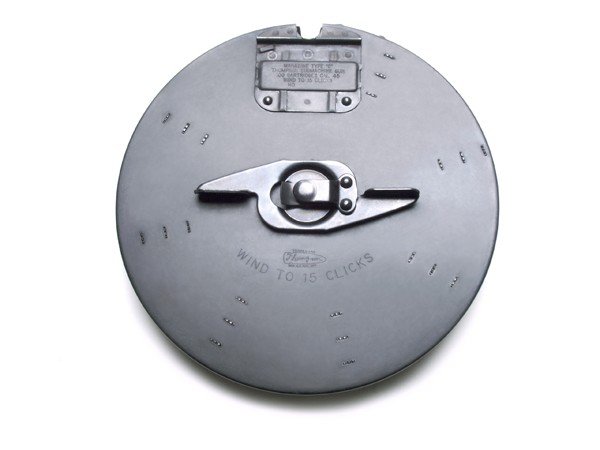Thompson T14KTA Black Drum Magazine, .45 ACP, 100 Round Capacity, 8.75" Diameter, US Manufactured - Auto-Ordnance - 45 ACP