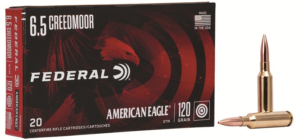 Federal AE65CRD2 6.5 Creedmoor 120GR OTM 20RD Rifle Ammo - Federal Premium Ammunition - 6.5 Creedmoor