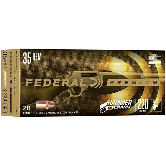 Buy Federal LG35R1 Premium HammerDown 35Rem 220gr Bonded Hollow Point 20 Per online