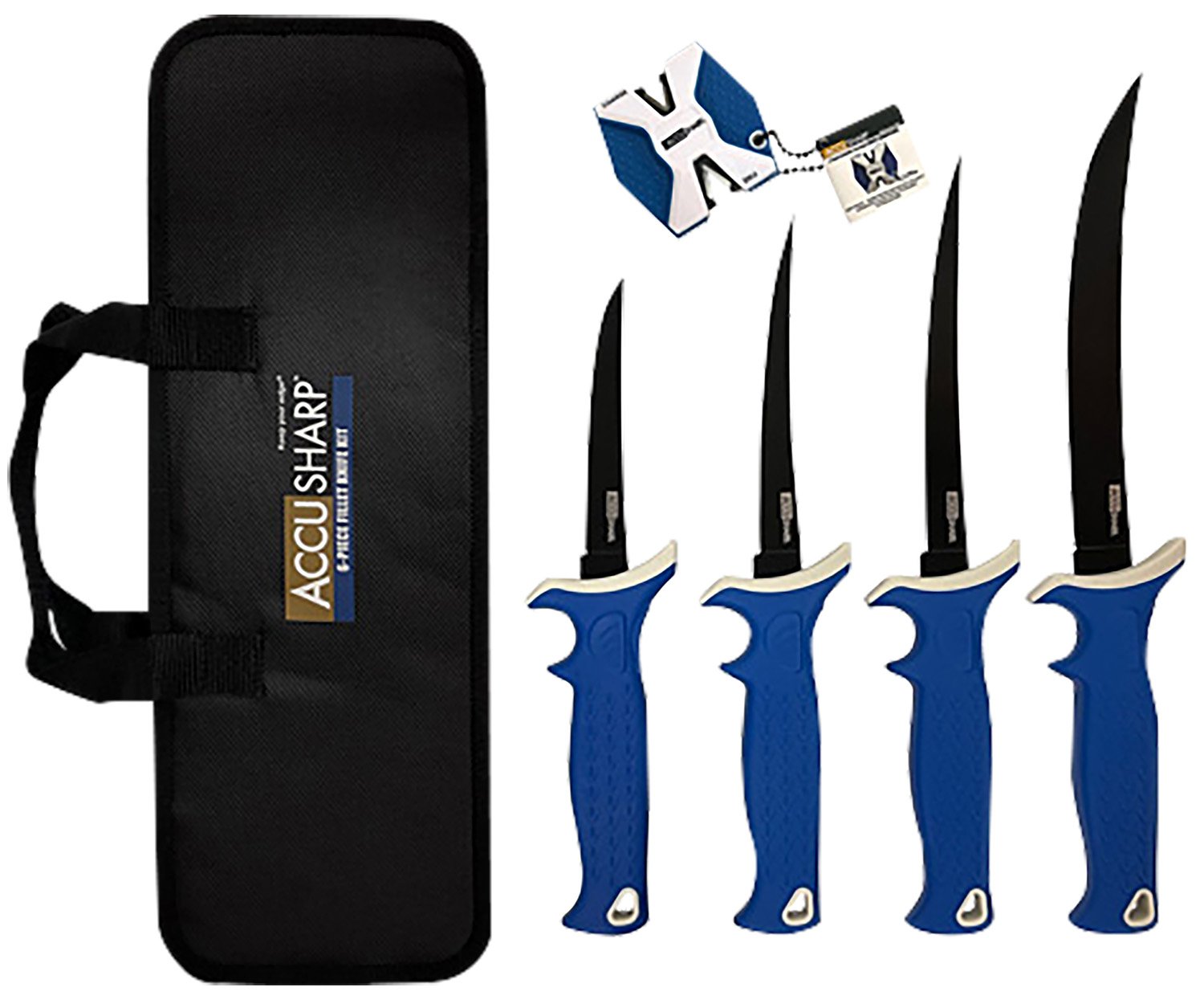 Buy AccuSharp 737C Knife Kit 4.75 5.50 6.50 8 Inch Satin Stainless Steel online