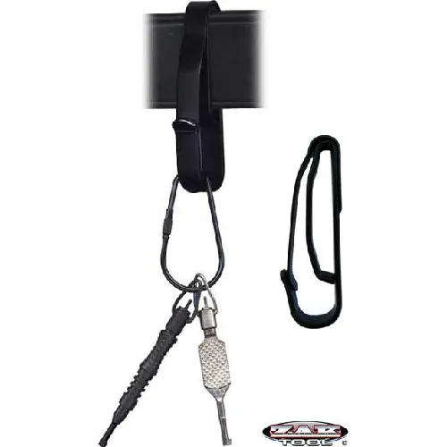Zak Tool Key Ring Belt Holder Heavy-Duty Steel Split Ring Loop