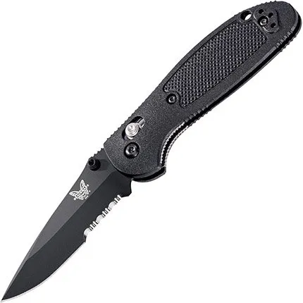 Benchmade 556SBK-S30V Mini Griptilian 2.91" CPM-S30V Serrated Blade