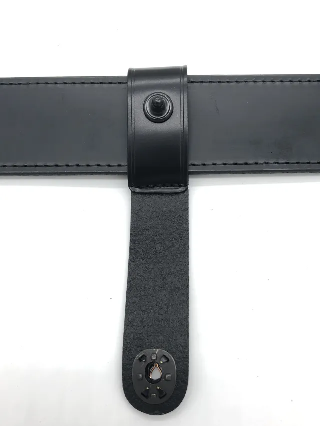 Perfect Fit Handcuff Strap Black Safety Snap Adjustable 811-BSS