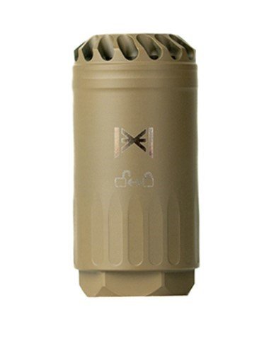 HUXWRX Blastphemy 2653 Multi-Caliber Deflector 17-4 Stainless Steel FDE - HUXWRX