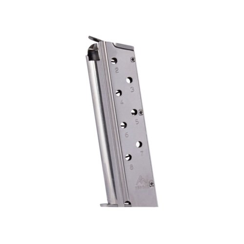 Buy Mec-Gar USA Magazine 40 S&W 8Rd Gov-Size Fits 1911 Nickel online