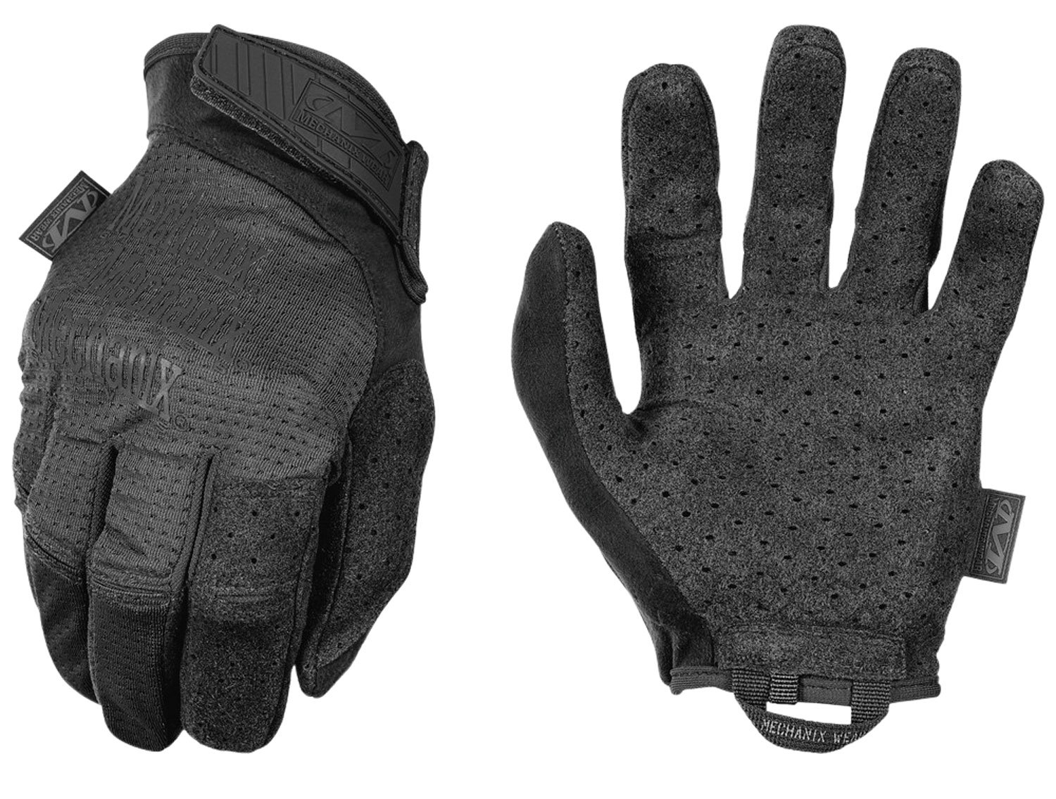 Mechanix Wear MSV55011 Specialty Vent Covert Black Suede XL Velcro Closure - Mechanix Wear