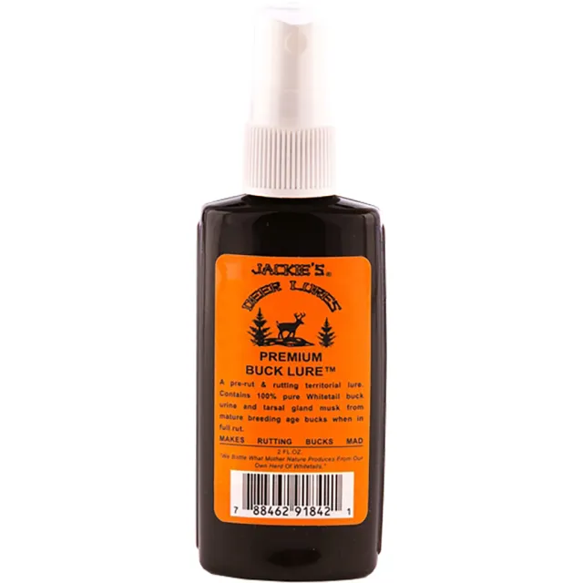 Jackies Premium Buck w/Sprayer 2 oz. - Jackies Deer Lures