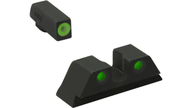 Buy Mepro Light 417703111 Hyper-Bright Day/Night Sights Green Front/Rear online