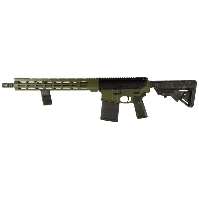 DIAMONDBACK DB10 .308 Win 16in 20rd Black/Green Semi-Auto Rifle (1080C281) - Diamondback - 308 WINCHESTER