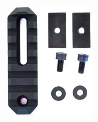 GrovTec GTSW259 AR-15 Forearm Picatinny Rail Adapter Aluminum Black - Grovtec