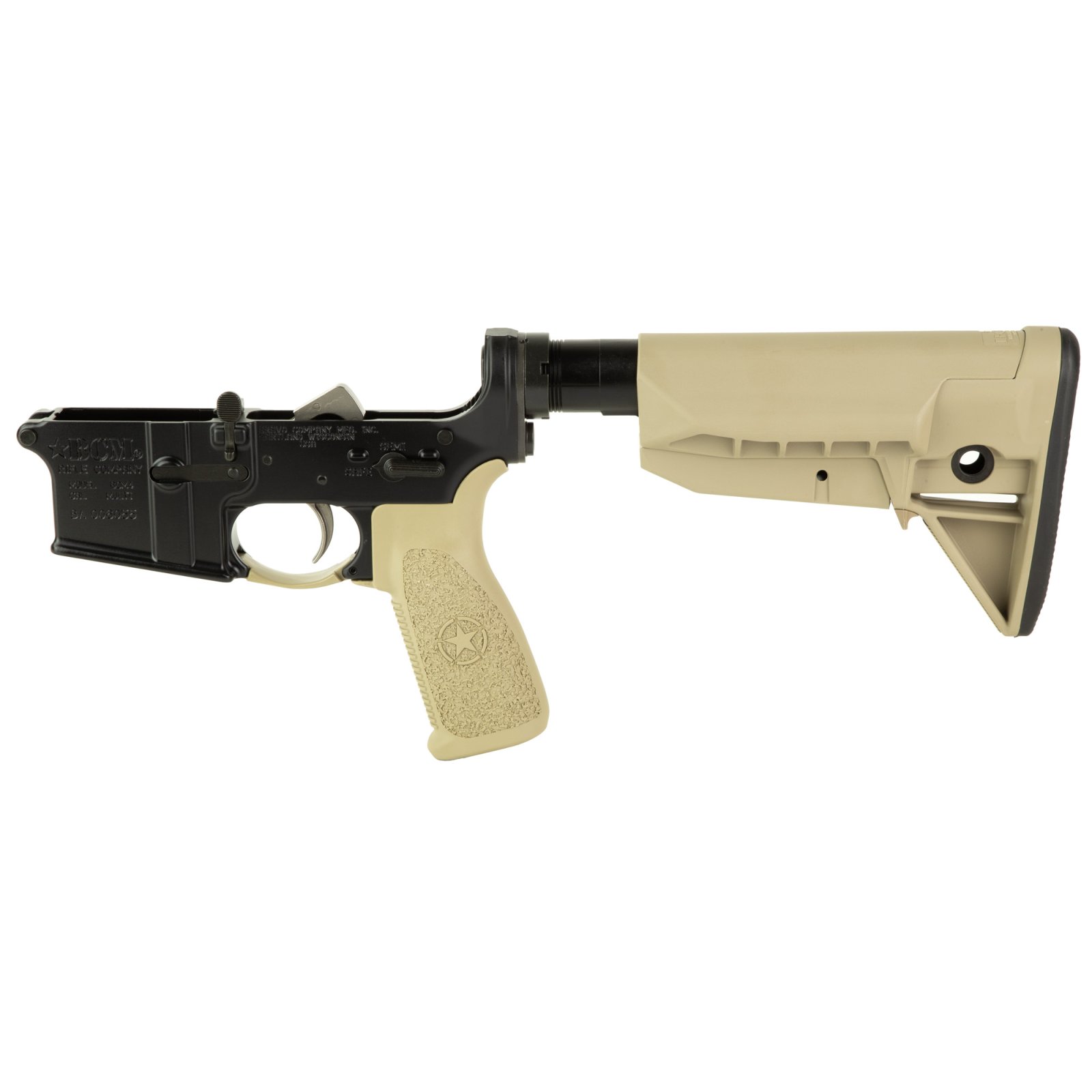 Bravo Company Complete Lower Receiver AR-15 Multi Caliber Anodized Finish - Bravo Company Manufacturing - Multi