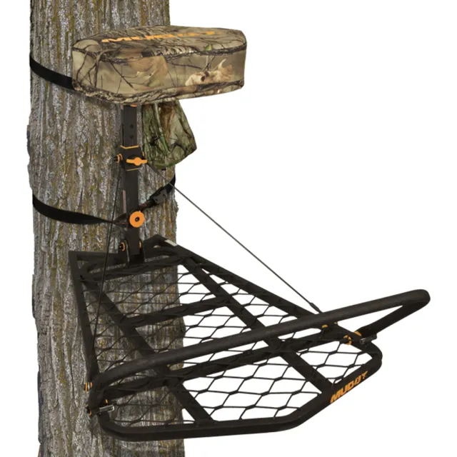 Muddy MFP3205 Outfitter Treestand 24"x34" Platform, 300lb Capacity - Muddy Outdoors