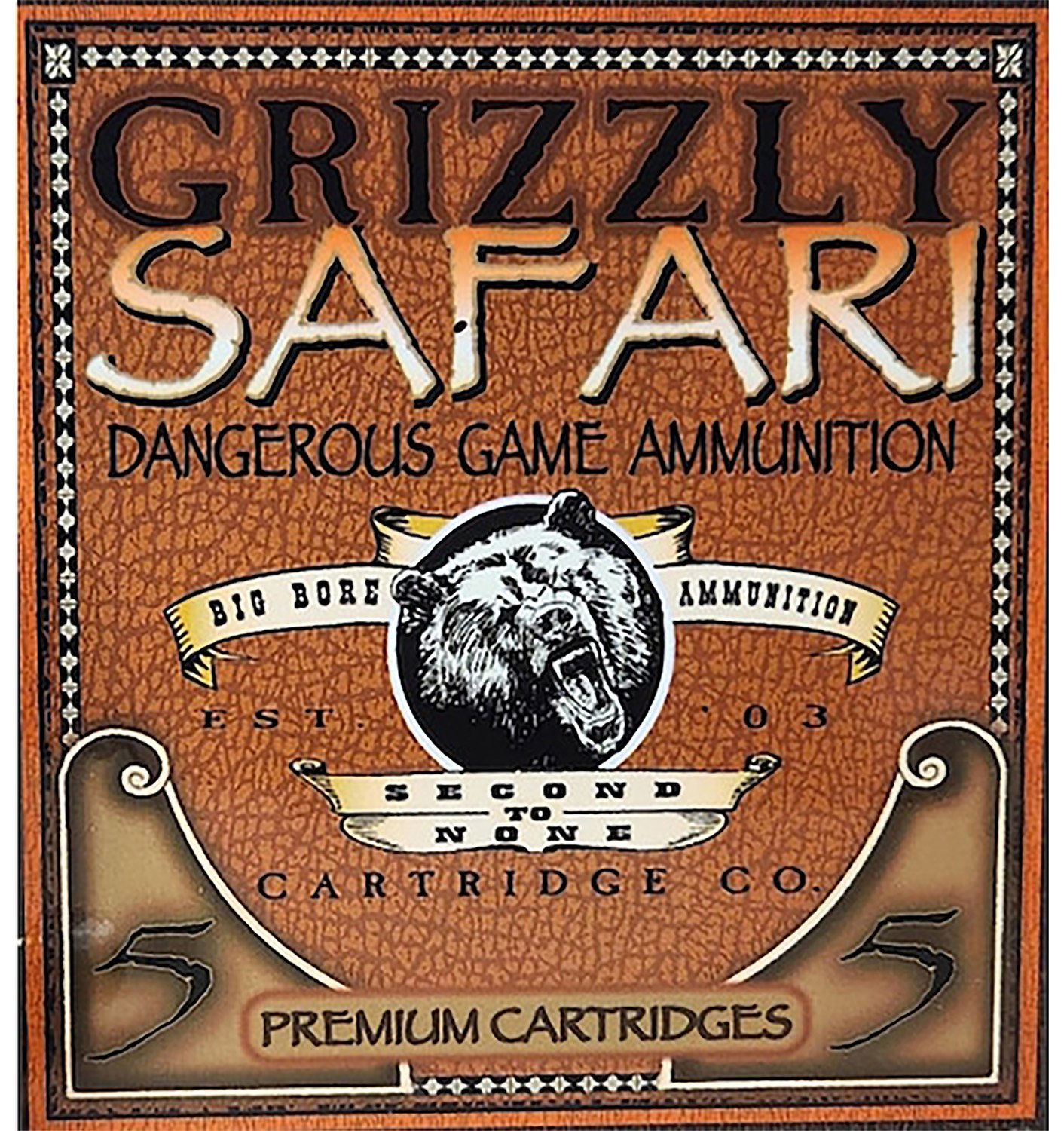 Buy Grizzly Ammo GC47NE1 470NitroExpress 500gr Triple Shock X 5 Per Box/10 Case online