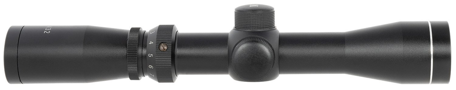 AIM Sports JHI2732B 2-7x 32mm Variable Zoom Optic Matte Black - AIM Sports - 32MM