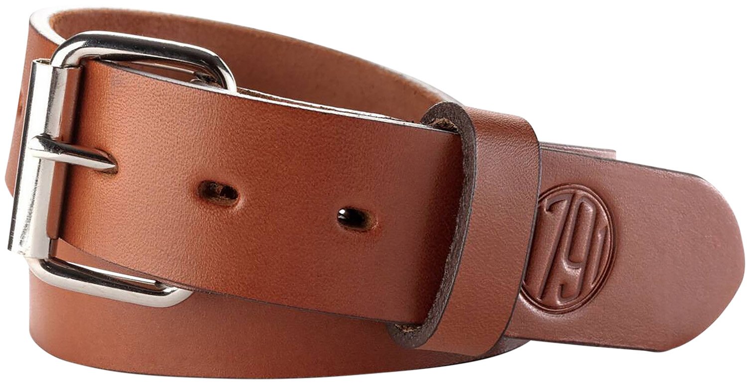 1791 Gunleather BLT-01-32/36-CBR-A Gun Belt Classic Brown Size 32/36 - 1791 Gunleather