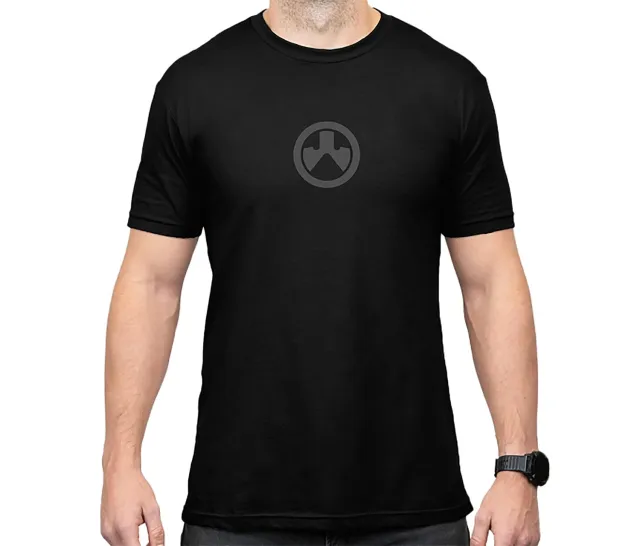 Magpul Industries MAG1115-001-S Icon Logo CVC T-Shirt Black Small - Magpul Industries