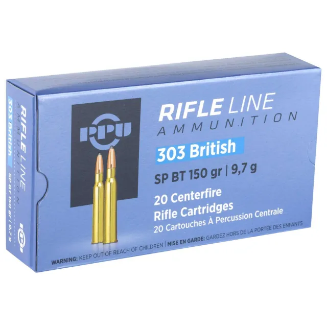 Buy Prvi Partizan .303 British 150Gr SPBT Ammo - 20 Rounds Box PP303S1 PPUAM30 online