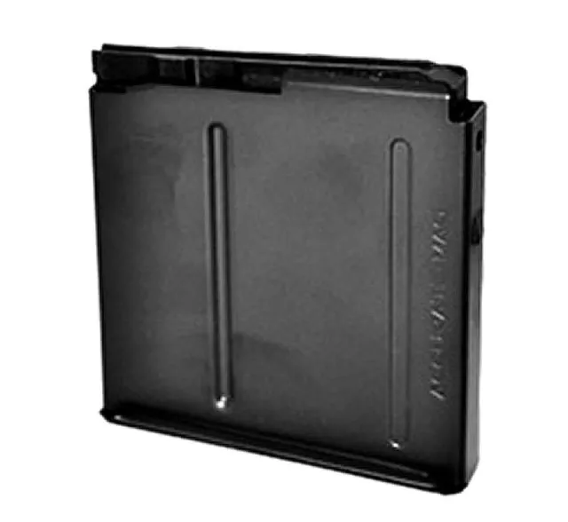 AICS Long Action .338 LM Black 5rd SSSF Magazine - Black Tides DBA Alpine Sales CO/Accurate Mags - .338 Lapua Mag