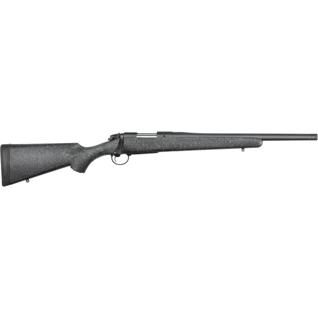 Bergara B14S507C B-14 Ridge 7mm-08 Rem 4+1 22" Threaded Barrel, Graphite Black Cerakote, Gray Speckled Black Stock - Bergara - 7mm-08