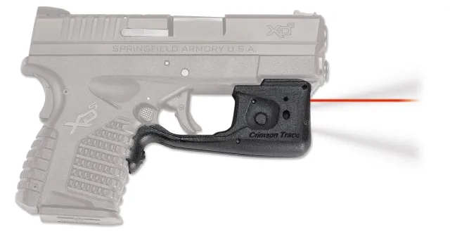 Crimson Trace LL-802 Laserguard Pro Springfield XD-S Red Laser 150 Lumen - Crimson Trace - 0.50" AT 50 FT