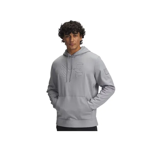 Under Armour Freedom AF Emboss Hoodie Men's Athletic Fit