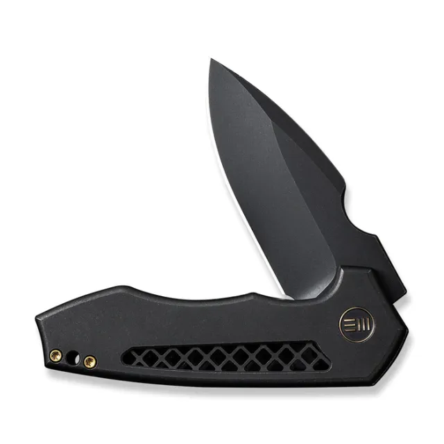 Harpen Flipper Knife Titanium Handle - We Knife