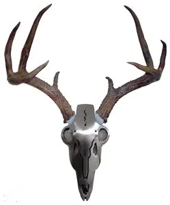 Do-All Outdoors IBAM2 Iron Buck Antler Mount Brushed Steel Display Kit