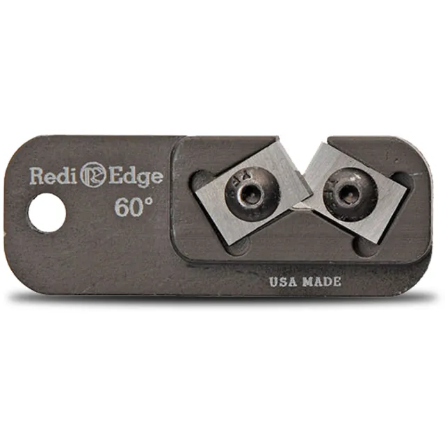 RediEdge Dog Tag Knife Sharpener 60 Degree Small Pocket Stone - RediEdge