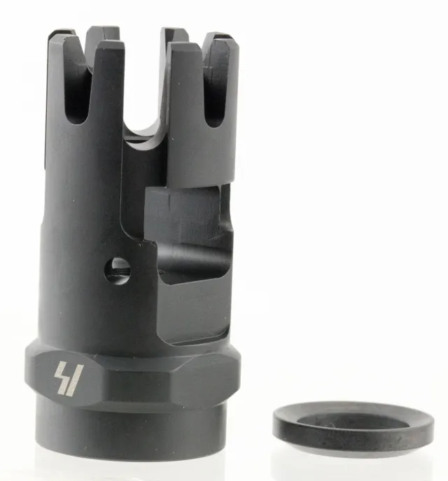 Buy Strike Industries SI CM-COMP Checkmate Compensator 1/2"-28 TPI Black Steel online