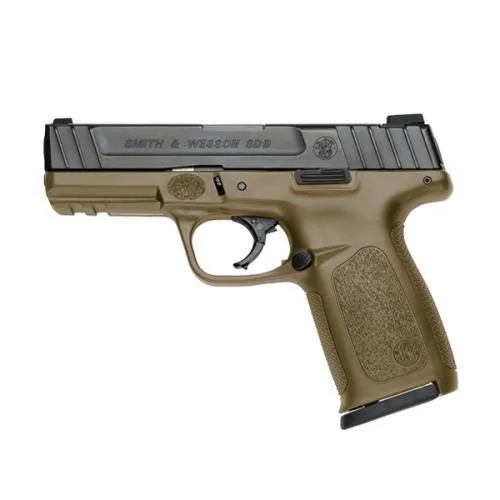 Smith & Wesson SD9 FDE 9mm Pistol 16+1 Rounds 4" Barrel USED