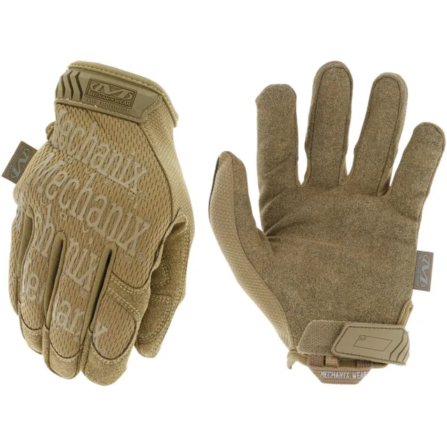 Mechanix Wear MG72011 Original Coyote XL Synthetic Leather Gloves - Mechanix Wear